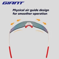 2025 nouvelles lunettes de cyclisme géantes Protection UV400, Anti-buée, lunettes de soleil de sport pour hommes femmes avec étui 6