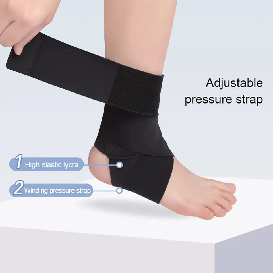 Ankle Sprain Recovery Immobilization Anti-fracture Ankle Strain Protection Sleeve 1Pcs for Men Women