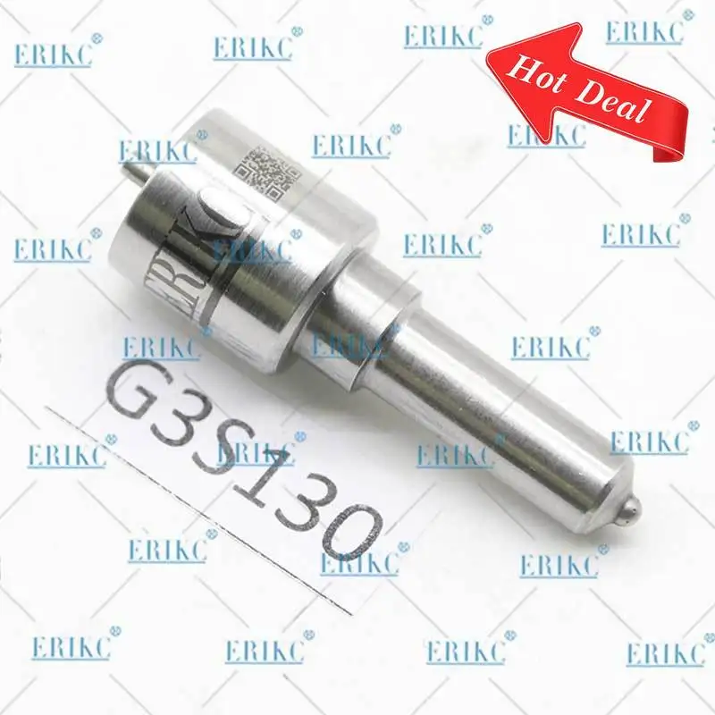 

ERIKC G3S130 топливная система, наконечник форсунки с общей топливной магистралью, распылитель G3S130 для DENSO ISDE ISD 5396273 FOTON
