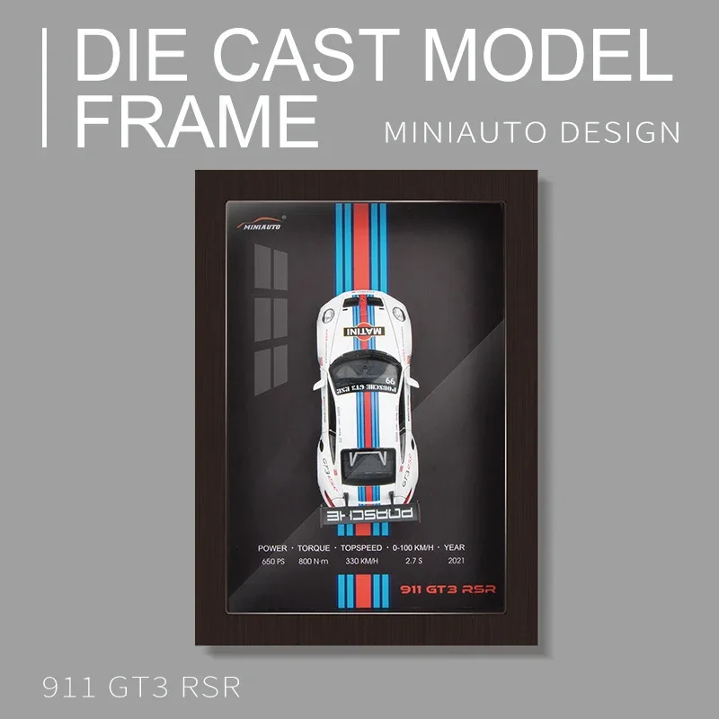 1:32 AE86 911 LP780 Chiron Lykan Hanging Paintings Picture Frame Alloy Car Diecasts & Toy Vehicles Car Model Toys For Children 6
