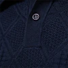 2023 New Autumn Cotton Polo Neck Sweaters for Men High Quality Pullover Knitted Sweater Men England Style Casual Social Pull Men 4