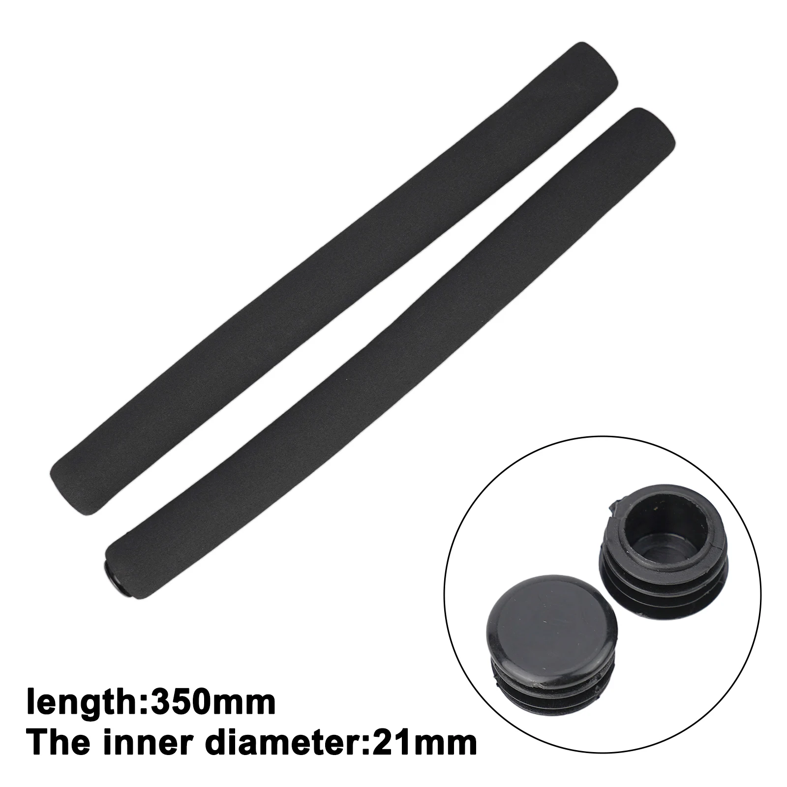 2 stücke Fahrrad Lenker Rohr Schwamm Schaum Gummi Griff Bar Griffe Kits Sets Flexible Lenker Abdeckung Schaum Griffe – Detail 27