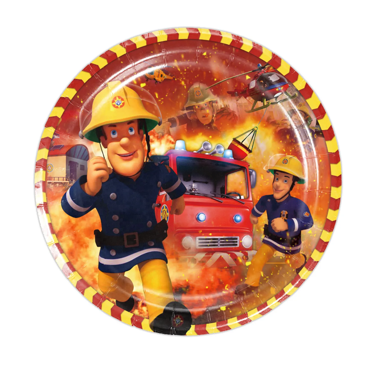 108*180cm Fireman Sam Party Supplies Disposable Tablecloth Firefighter Plastic Table Cover Fire Truck Birthday Decoration party supplies birthday party supplies disposable tablecloth