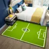Football Field Carpet for Living Room Home Decor Children's Play Anti-slip Large Area Rugs Bedroom Bedside Foot Pad Bath Doormat 5