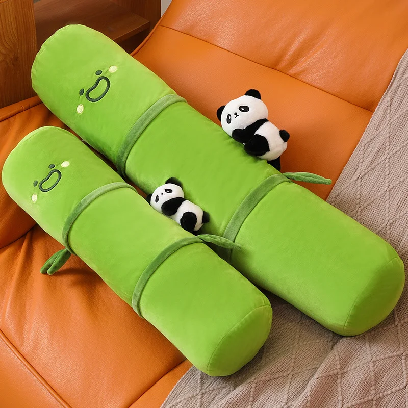 Kawaii Long Panda Bamboo Pillow (100cm) - Jumbo Edition