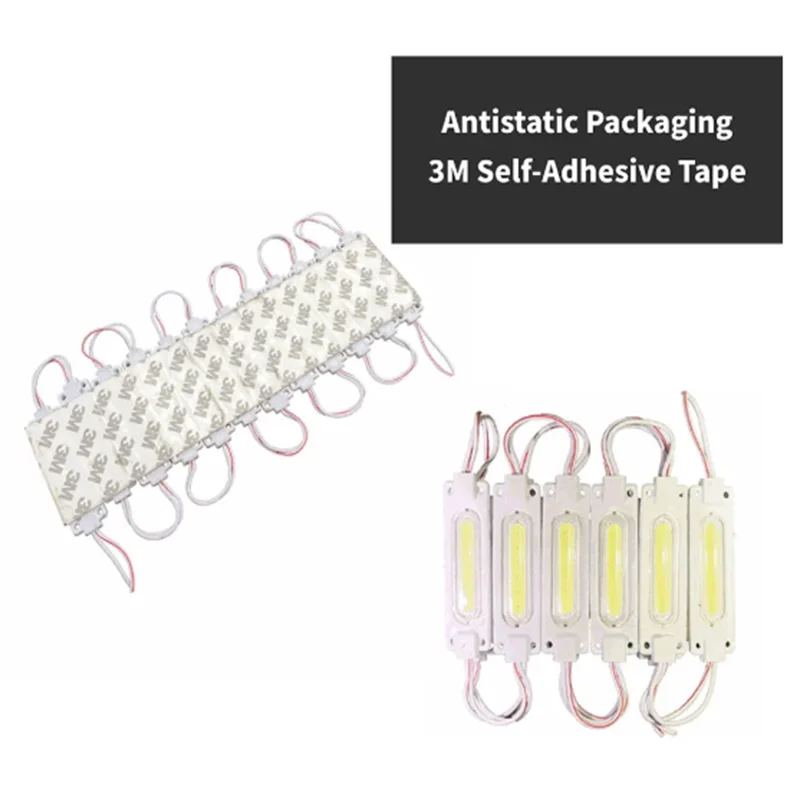 LED Modules LED Module LED Light DV12V 2W Storefront Window Led Injection IP65 Waterproof Led Module COB Light Advertising Light 20pcs