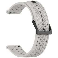 Two - tone 22mm Silicone Watch Strap - Premium Smartwatch Replacement Band - 22mm (10)