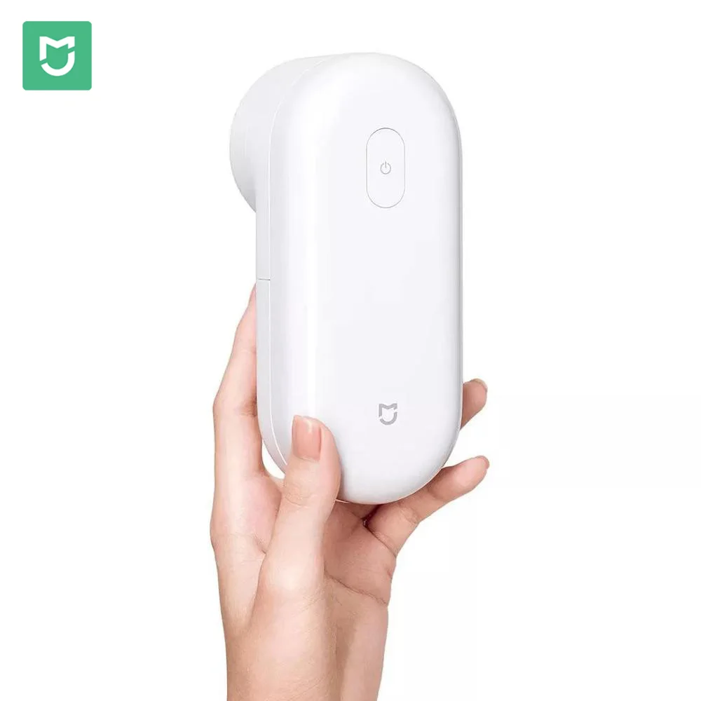 Mijia Mini USB Lint Remover 0.35mm Micro Arc Shaving Mesh Fuzz Trimmer 1300mAh Electric Clothes Sweater Fabric Shaver electric lint trimmer