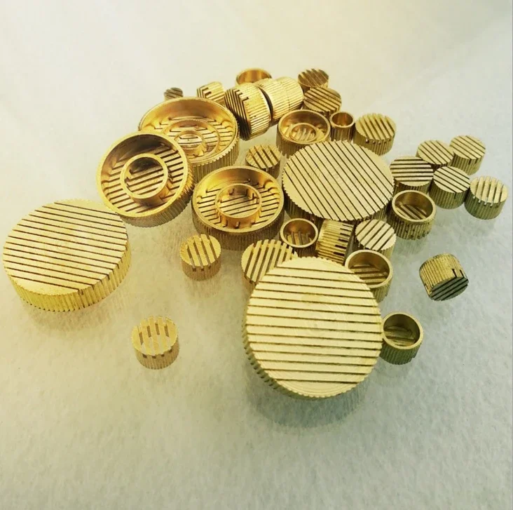 5pcs brass parallel standard exhaust plug for automobiles strip gap exhaust plug for automobile casting mold