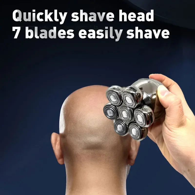 Men Electric Shaver Hair Trimmer Rechargeable