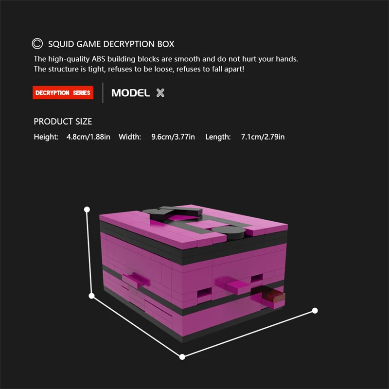 MOC Escape Game Decryption Box Building Blocks