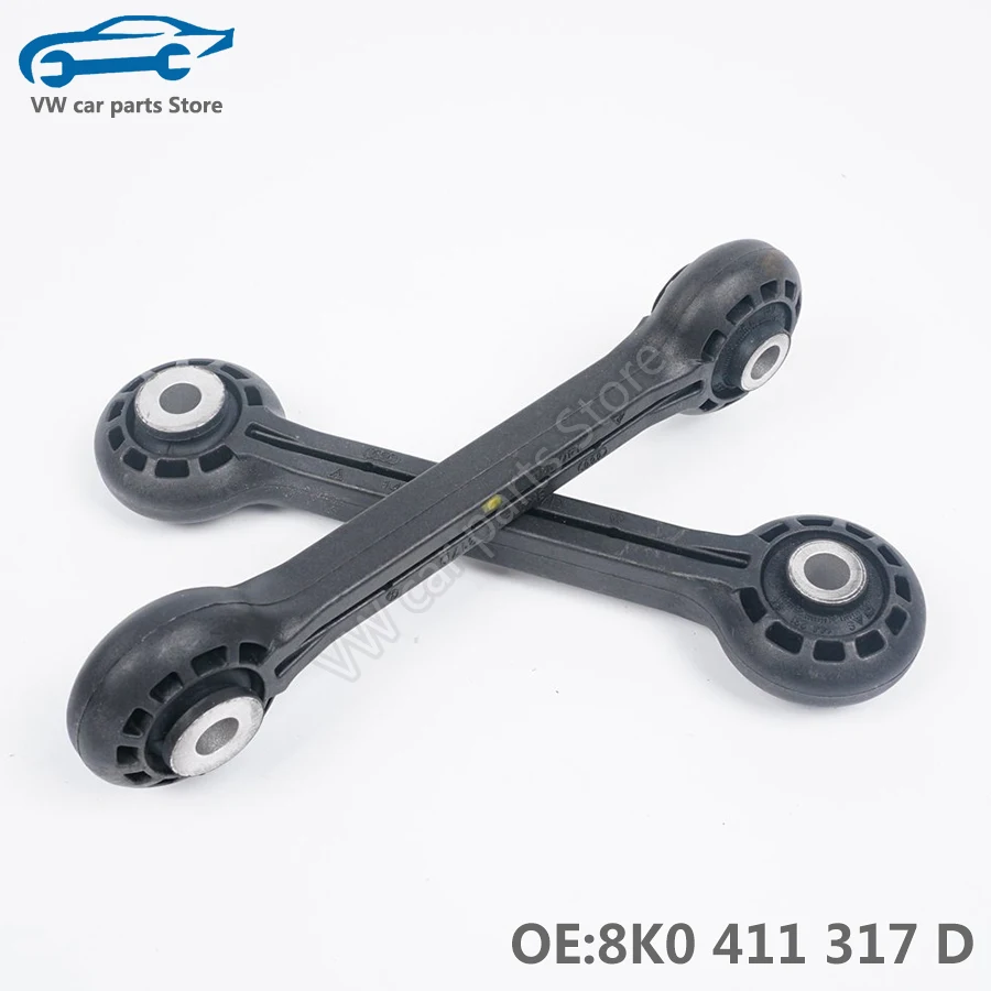 8K0411317D 2PCS Front Sway Bar Stabilizer Link Connect Rod L R For Audi A4 B8 Q5 A5 A4L A6LC7 A7 8K0 411 317 D heim joint end links kit