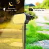 56 LED Solar Landscape Spotlights Outdoor Waterproof Motion Sensor 3 Mode Solar Wall Garden Powered Lights Yard Porch Pathway 3
