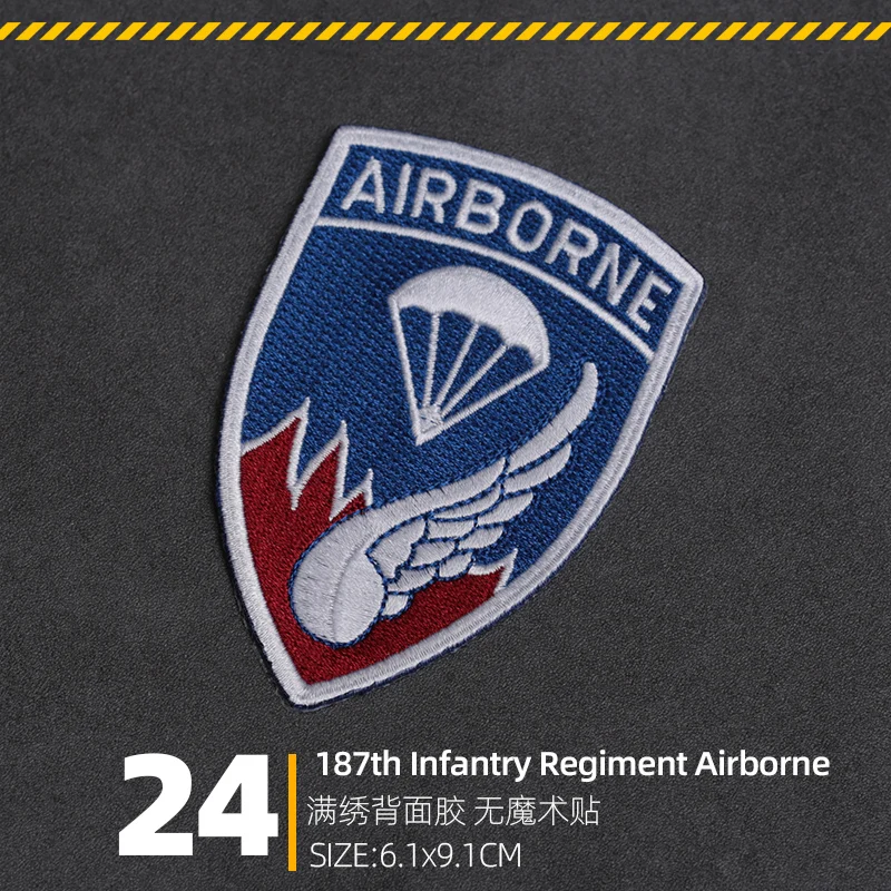 tomwang2012. WWII US Army 187th Airborne Patch
