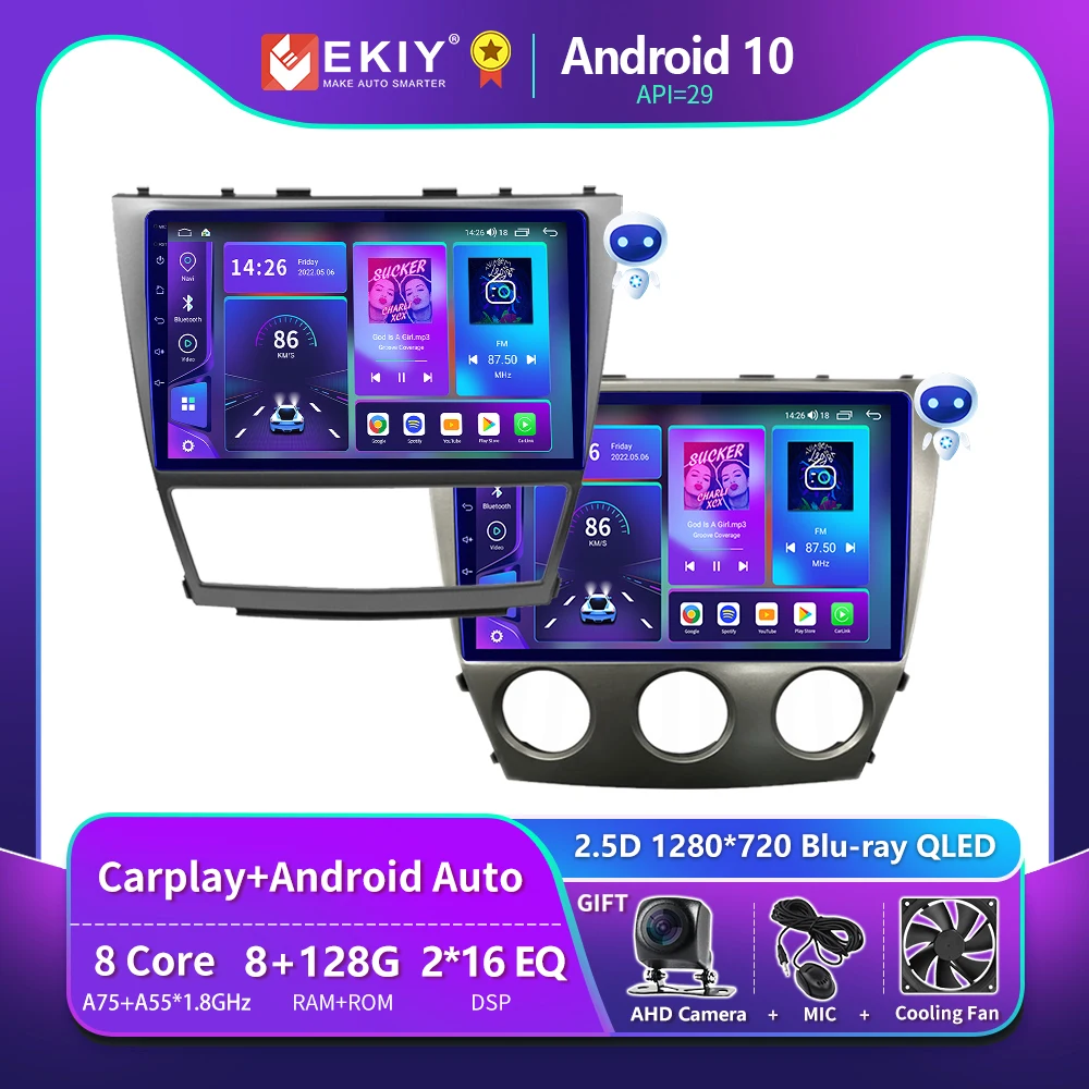 

EKIY T900 8 CORE Car Radio 2 Din Android 10 For Toyota Camry 40 2007-2011 Autoradio Multimedia Blu-ray IPS Screen Navigation GPS