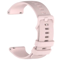 Universal Silicone Watch Strap - 20mm/22mm - Premium Replacement Band for Sports and Smart Watches (Pink)