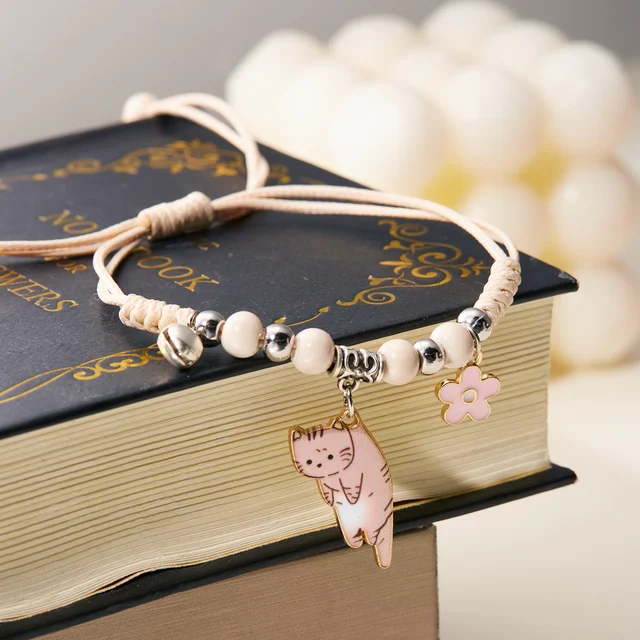 Pulseras Chinitos De La Suerte Pulseras De Amistad Con Flores