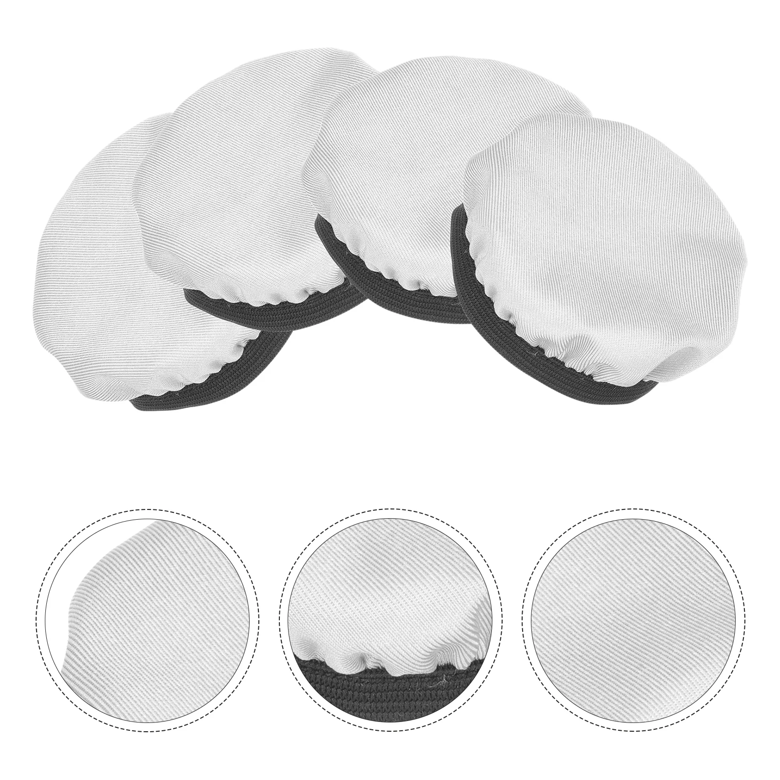 

4pcs Headphone Cover Earpad Cover Protector Flexible Headphone Cover Size S