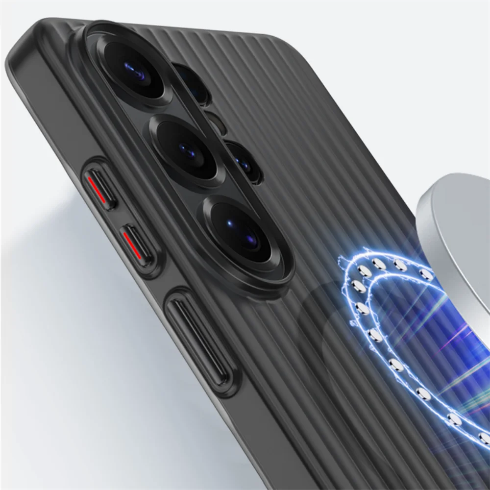 Luxury Matte Frosted Shockproof Phone Case - Ultra Slim Magnetic Design