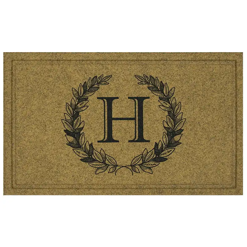 

Коричневый полиэстеровый комнатный коврик, 2 'x 3'