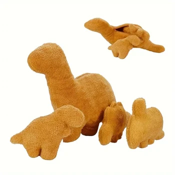 Dino Nugget Plush Pillow Set 1