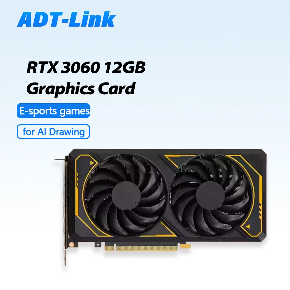 RTX 3060 12G 39COM Brand New Desktop E-sports Gaming Graphics Card