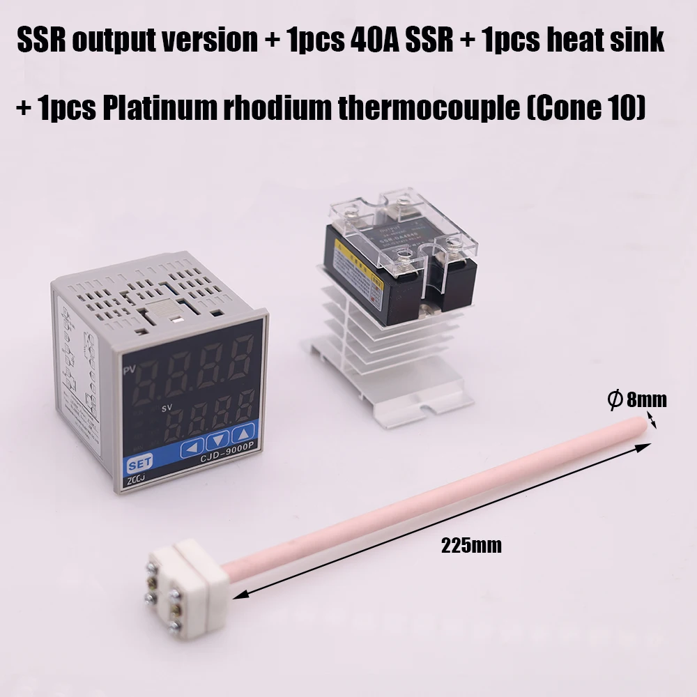 PLUG &AMP; PLAY PID Programmierbare Rampe Einweichen Temperaturregler