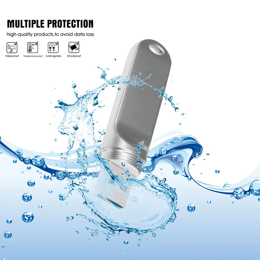 새로운 USB 플래시 드라이브 3.0 128GB 64GB 32GB 16GB 8GB 금속 Pendrive USB 스틱 펜 드라이브 고속 64GB 128GB