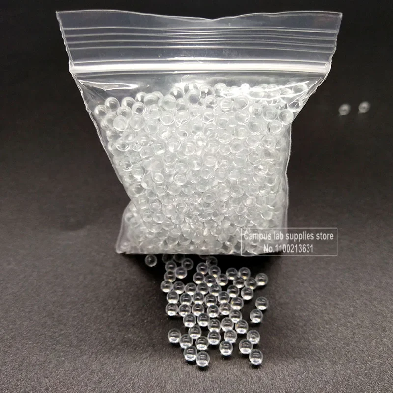 High Precision Glass Boiling Bead/ball Liquid Heating Anti-splash LAB Experiment 1000pcs/2000pcs 1mm To 11mm glass marbles lab glassware lab glass beads