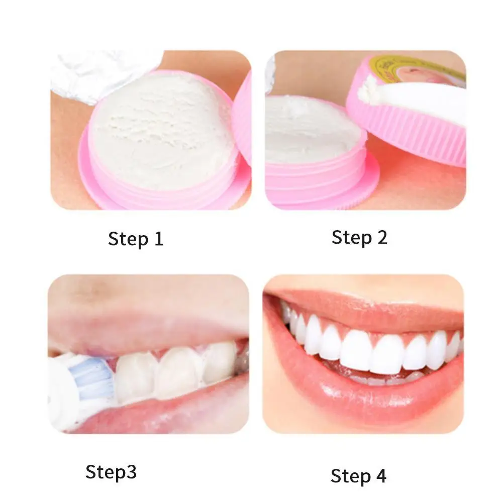 1/3PCS Tooth Powder Thai RASYAN 25g Brightening Teeth Remove Stains