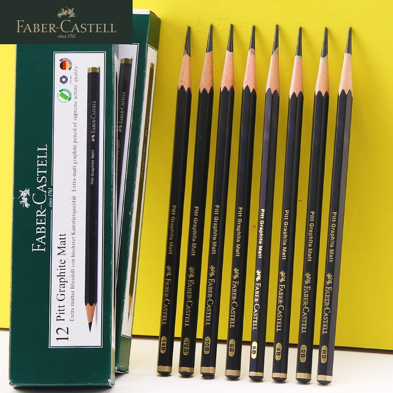 1pc Fabercastell Extremely Pitt Graphite Matte Pencil Artist Grade