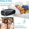 Wireless mini clock camera supports WiFi night vision IP HD 4K camera, used for home and office monitoring, nanny network cam 4