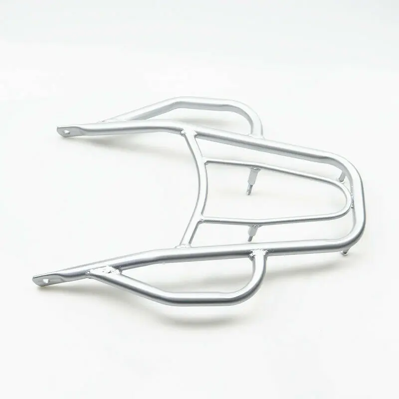 Dirt Bike Silver Rear Luggage Rack Shelf For Suzuki DRZ400 DR-Z 400S 400M