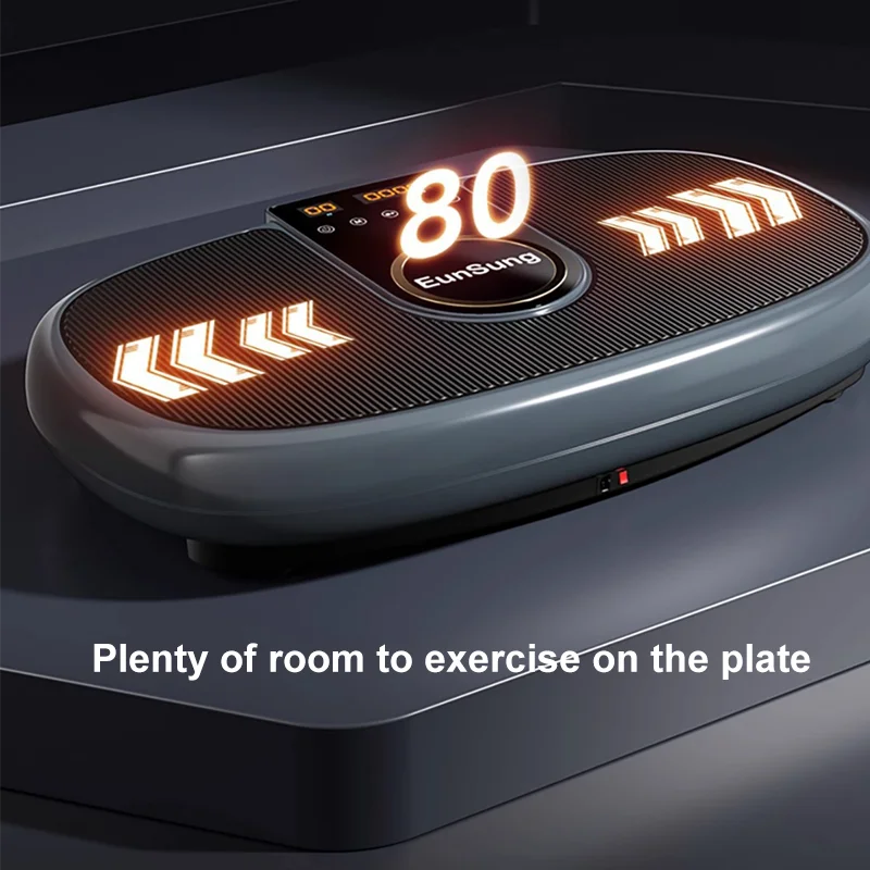 Factory-Priced Home Body Slimmer Exercise Fitness Equipment Easy Installation Power Vibration Plate Massage Product