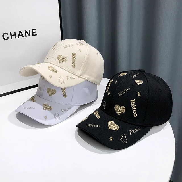 Brand Designer C Embroidered Summer Baseball Cap for Women Caps SunHats  gorras Kpop Casquette Visors Hip hop Hat Dropshipping