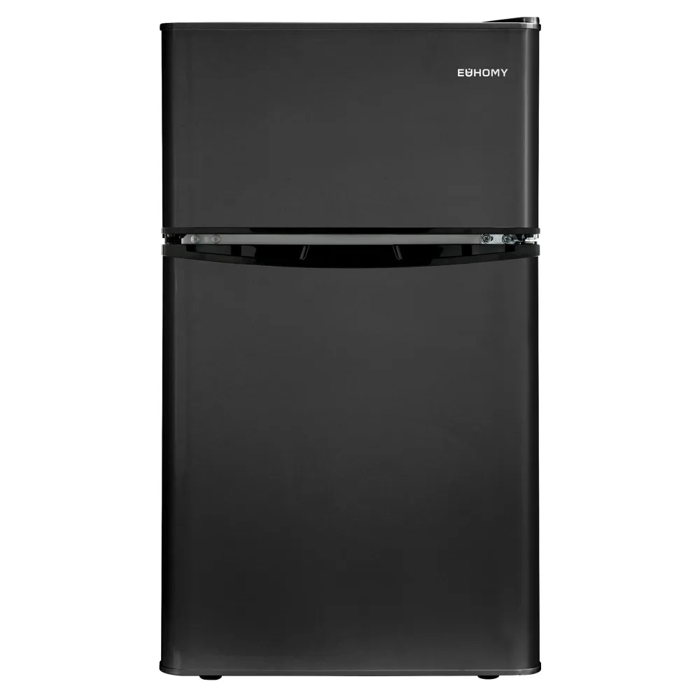 

2024 New 3.2 Cu.Ft Compact Refrigerator with Freezer, 2 Door Mini Fridge with Freezer - Food Storage or Drink Beer