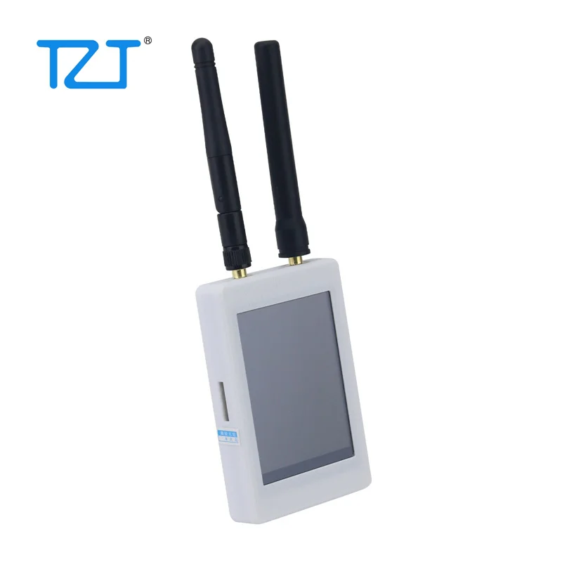 TZT 휴대용 ESP32 Marauder 개발 보드 1.7.2 펌웨어 GPS 포지셔닝 2.8인치 화면(흑백 3D 프린팅 쉘 포함)