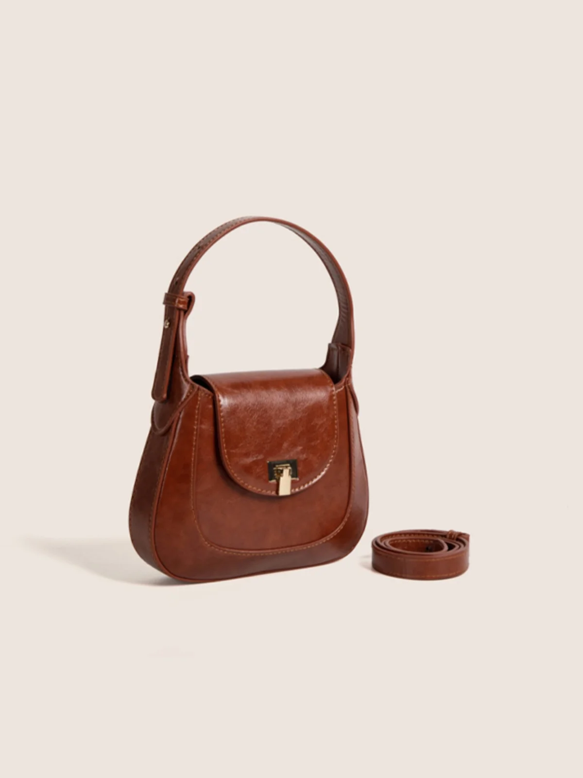 

Корейские модные универсальные маленькие сумочки для женщин, винтажная дизайнерская сумка через плечо из искусственной кожи с клапаном, женские повседневные сумки на плечо