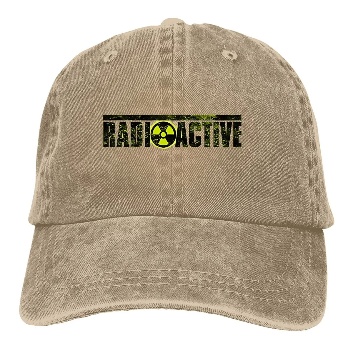 

Radioactive Baseball Cap Men Hats Women Visor Protection Snapback Radiation Symbol Caps