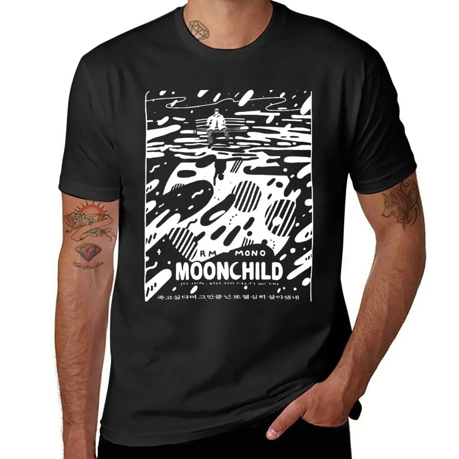 

 RM - MONO - Moonchild  T-Shirt sports fans sublime t shirt for men