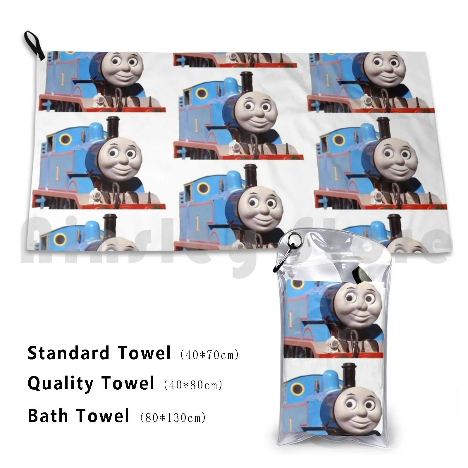 Thomas The Tank Engine (Originale) Asciugamano Da Bagno Personalizzato Thomas The Tank Engine Thomas Train Trains Kids