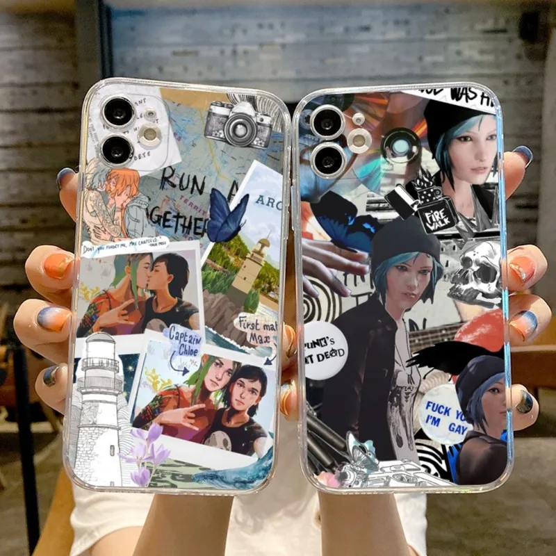 Life Is Strange Phone Case Per Iphone 15 14 12 11 Pro 15 Plus 13 Pro Max Xr Xs Mini Cover Trasparenti