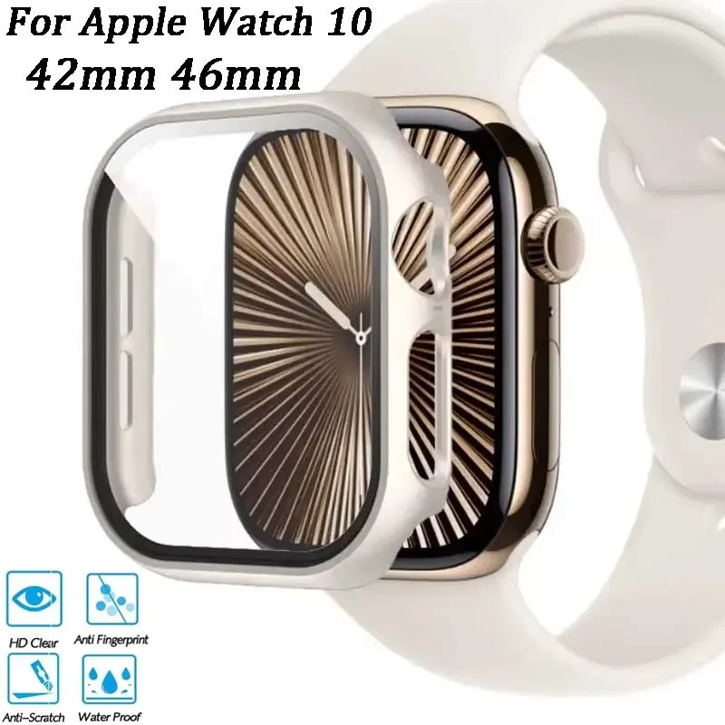 Apple Watch Screen Protector Case Watch Accessories For Apple Watch 10 46/42mm Ultra 2/1 49mm 9 8 7 6 5 SE 45mm 41mm 44mm 40mm