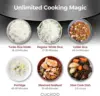 6-Cup (Uncooked) / 12-Cup (Cooked) Twin Pressure Rice Cooker & Warmer with Nonstick Inner Pot, 14 Menu Options 5