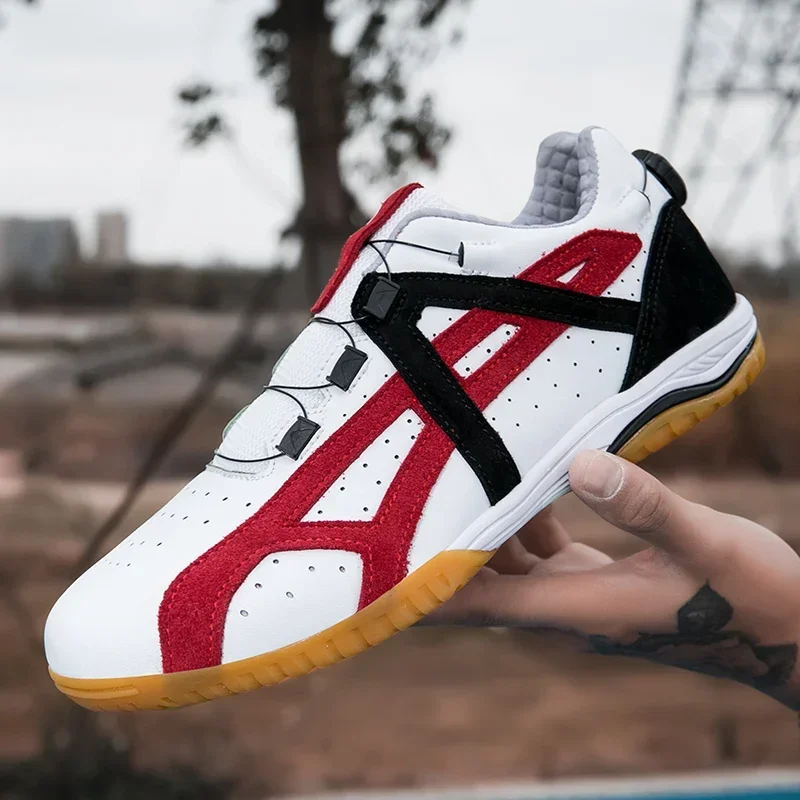 Professional Table Tennis Shoes for Men and Women, Competition Sneakers, Training, Non-Slip, Sports, Badminton Shoes