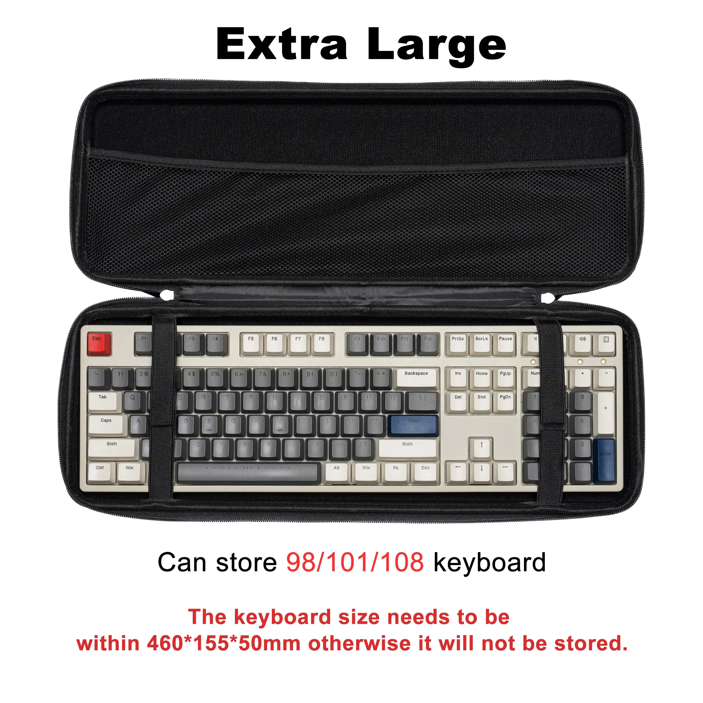 Hard Case Keyboard Storage Bag Waterproof Dustproof Shockproof Protective Sleeve