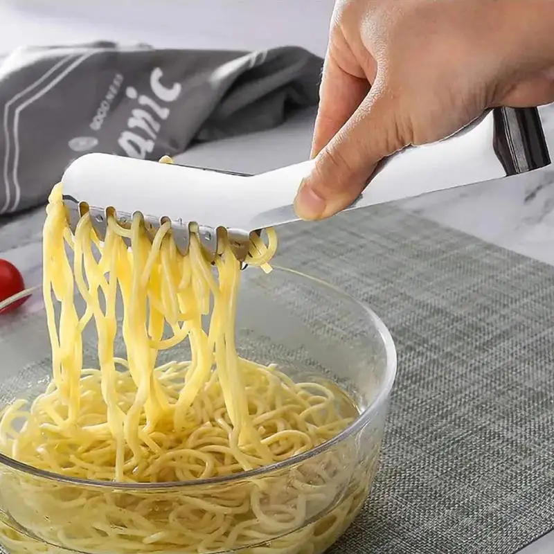 Stainless steel food clip spaghetti tableware noodle barbecue clip kitchen accessories