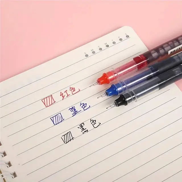10 pièces stylos à Gel 0.5mm Type d'aiguille stylos à encre Gel stylo à bille liquide droit couleurs papeterie école bureau écriture papeterie 4 10 pièces stylos à Gel 0.5mm Type d'aiguille stylos à encre Gel stylo à bille liquide droit couleurs papeterie école bureau écriture papeterie 4