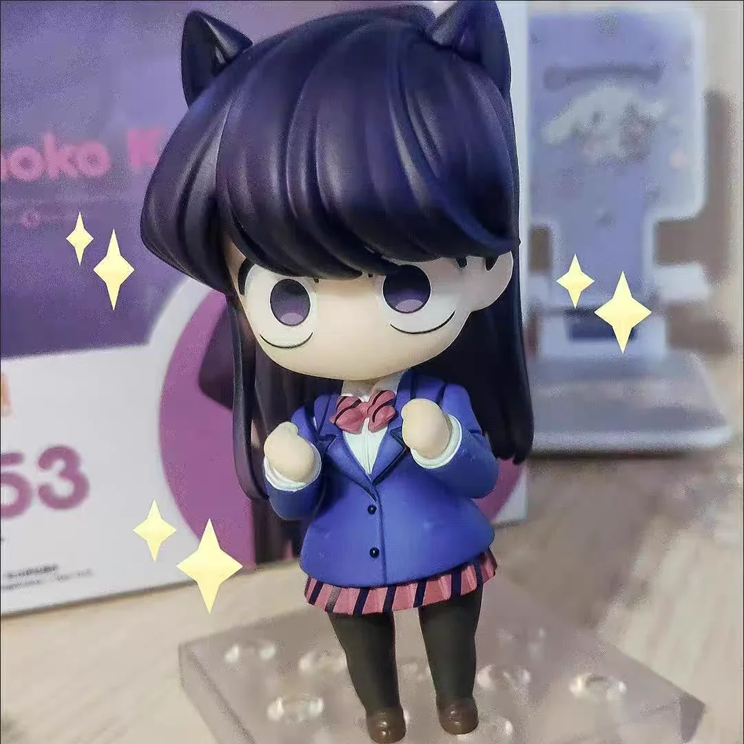 Zhongkaihua Figura anime - Komi Can't Communicate Q Version Action Figure 10CM Carino Komi Shoko Statua Home Office Decorazione Ornamento Collezione Modello Regalo