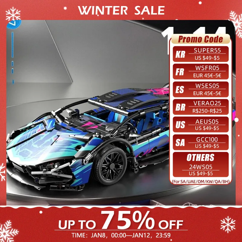 성인용 빌딩 블록 리모컨 자동차 빌딩 키트, 67128 자동차, 1314PCs, 1:14 체중계 